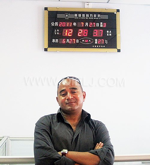 2011年7月25日，外國友人參觀考察我公司！明經理等接待并陪同參觀！(圖3)